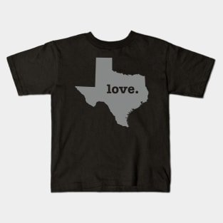 Love Texas Kids T-Shirt